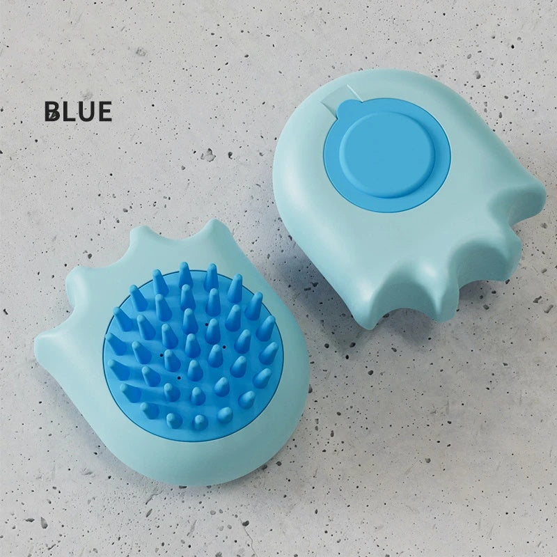 Transform Bath Time with the Pet Bath Shampoo Massage Comb Brush